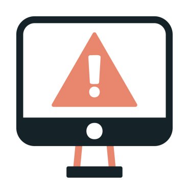 ünlem işareti, uyarı simgesi vektör illüstrasyonu