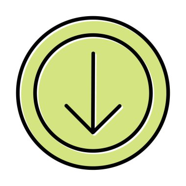  Simge indir, vektör illüstrasyonu basit tasarım