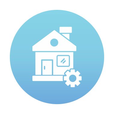 Ev onarım simge vektör çizim