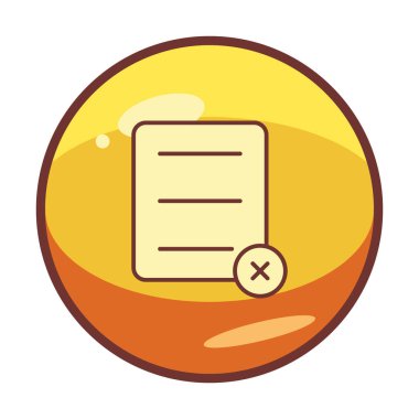 dosya simgesi, vektör illüstrasyonu basit tasarım