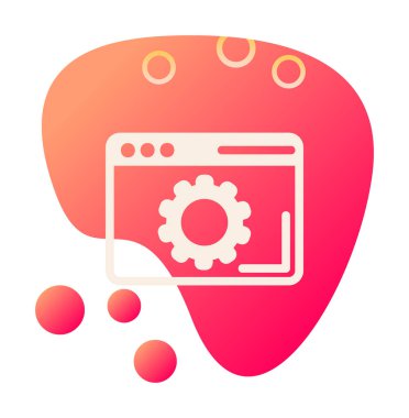 Tarayıcı Simge vektör çizimi ayarlanıyor