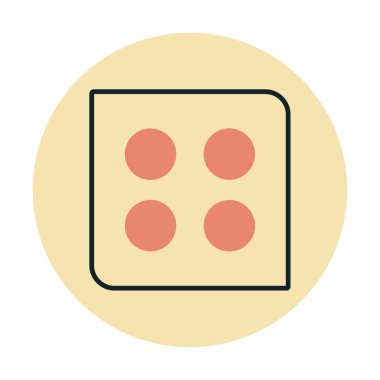 Menü web simgesi, vektör çizim