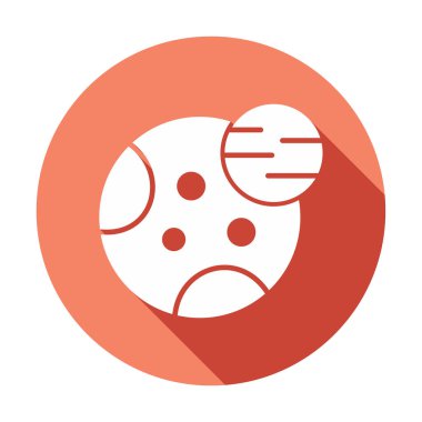 Gezegenler simgesi, vektör illüstrasyonu