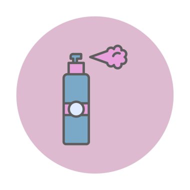 Sprey simgesi. Vektör konsept illüstrasyon tasarımı için