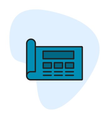 Şablon simgesi, vektör illüstrasyonu basit tasarım