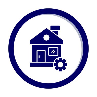 Ev onarım simge vektör çizim