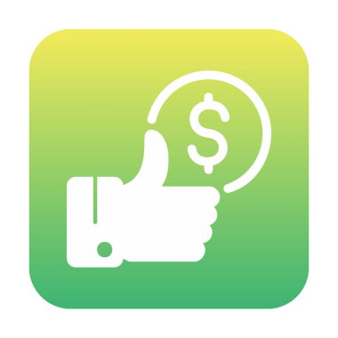 Basit En İyi Fiyat simgesi, vektör illüstrasyonu