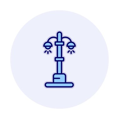 Sokak Işığı renk çizgisi simgesi    