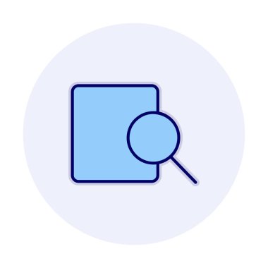 Büyütücü Cam Hat Simgesi