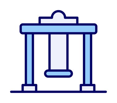 simge vektör çizim salıncak