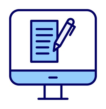 Bilgisayar Kopyalama simgesi illüstrasyonu