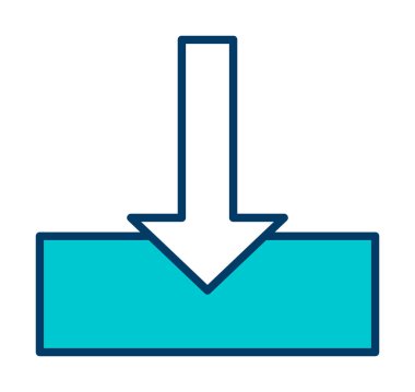  Simge indir, vektör illüstrasyonu basit tasarım