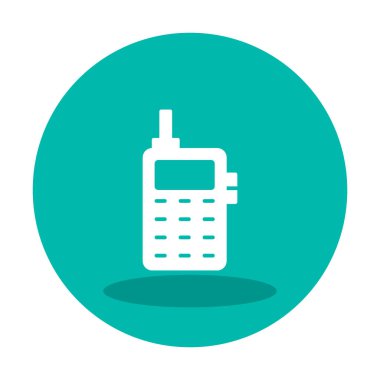 eski telefon simgesini, vektör çizim