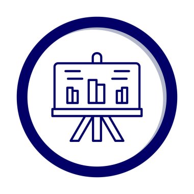 Yapı Planı simgesi, vektör illüstrasyonu