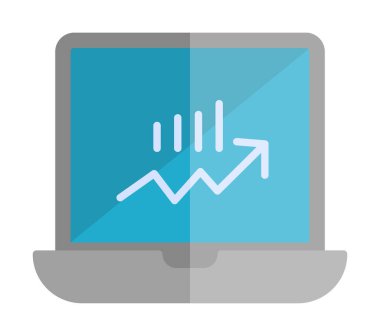 Vektör illüstrasyonu, Stock İzleme simgesi arkaplanı                          