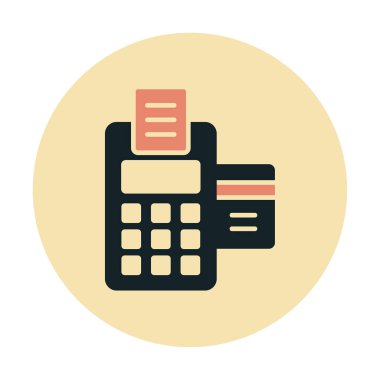 Vektör olarak EDC simgesi. logotype