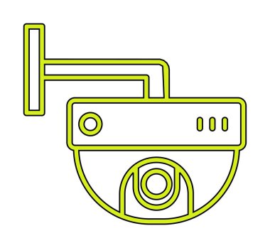 Gözetleme. Web simgesi basit illüstrasyon