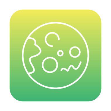 Gezegenler simgesi, vektör illüstrasyonu