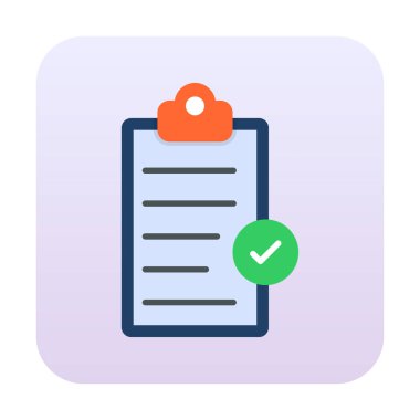 Basit Pano Tamamlanmış simge, vektör illüstrasyonu