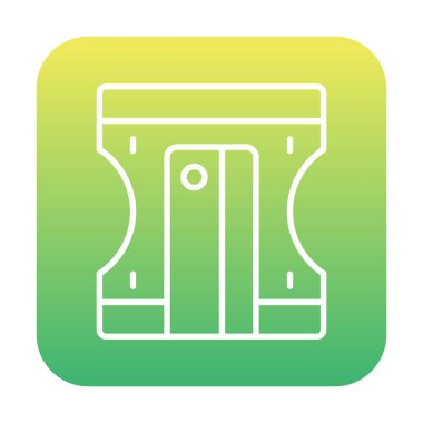 Kalem kalemtıraş simge vektör çizim