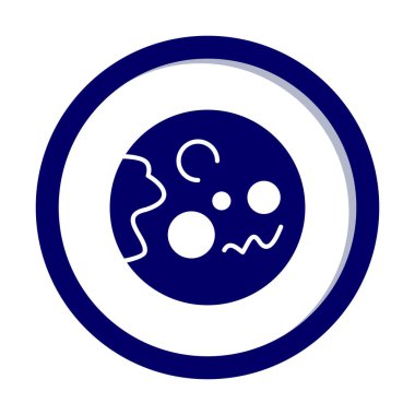 Gezegenler simgesi, vektör illüstrasyonu