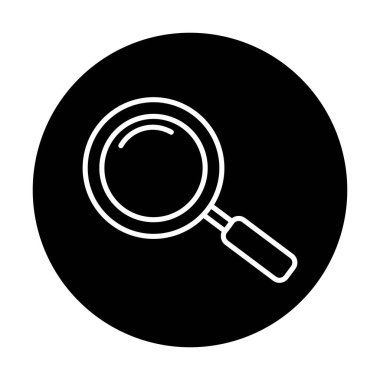 Büyütücü Cam Hat Simgesi