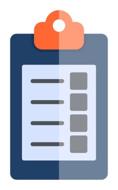 Basit Pano Simgesi, vektör illüstrasyonu