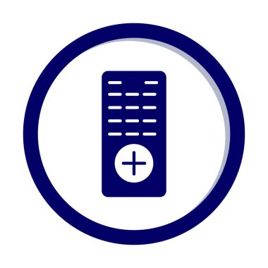 Uzaktan Denetim simgesi, vektör illüstrasyonu 