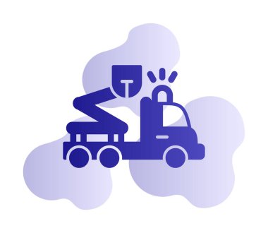 düz dağıtım vektör çizgisi biçimi