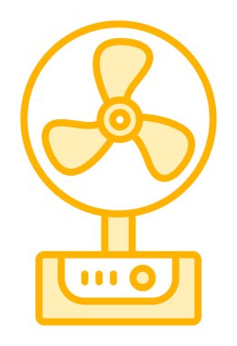 Basit hayran simgesi çizimi