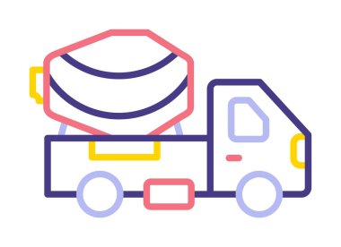 Somut Karıştırıcı Simgesi Tasarımı