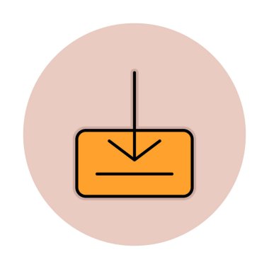  Simge indir, vektör illüstrasyonu basit tasarım