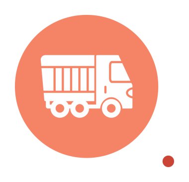 düz dağıtım vektör çizgisi tasarımı