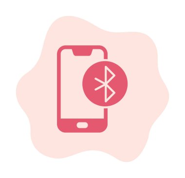 Bluetooth simgesi vektör çizim