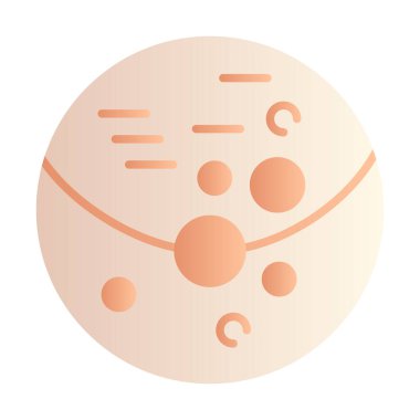 Venüs web simgesi, vektör illüstrasyonu