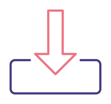  Simge indir, vektör illüstrasyonu basit tasarım