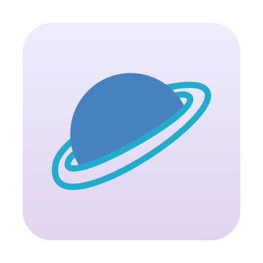 Gezegenler simgesi, vektör illüstrasyonu