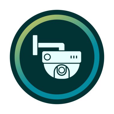 Gözetleme. Web simgesi basit illüstrasyon