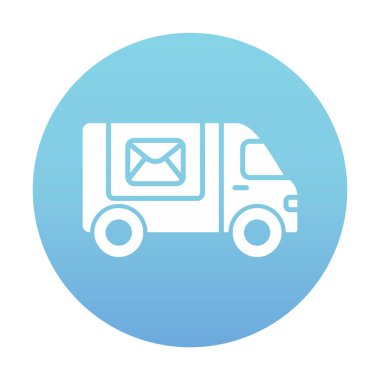 Postal Delivery vektör illüstrasyonuName