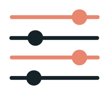 Ayar web simge vektör çizim