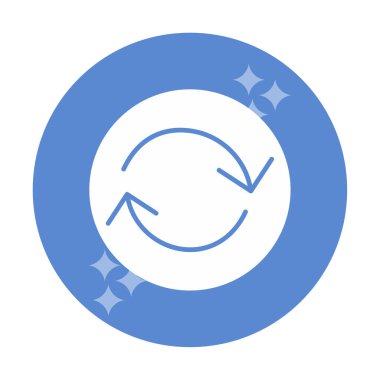 Modern simgenin vektör illüstrasyonu              