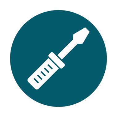 tornavida ikonu vektör çizimi