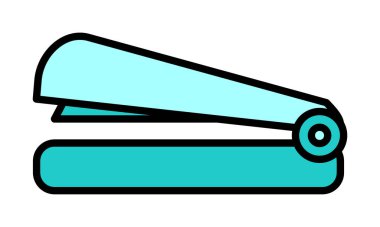 Zımba simgesi, modern tasarım illüstrasyonu            