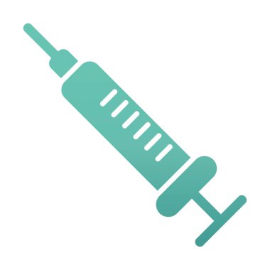 Enjeksiyon Virüsü simgesinin vektör çizimi