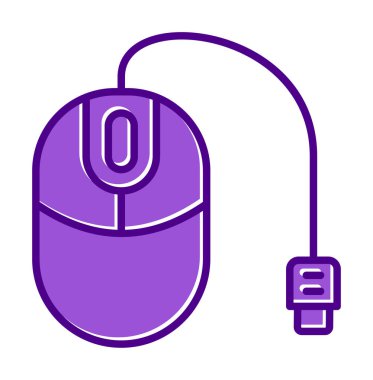 bilgisayar fare simgesi vektör illüstrasyonu 