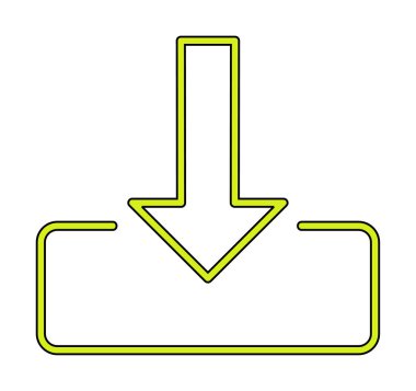  Simge indir, vektör illüstrasyonu basit tasarım