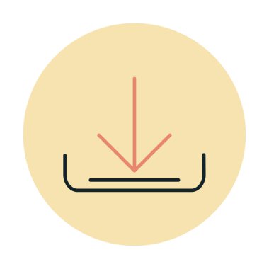  Simge indir, vektör illüstrasyonu basit tasarım