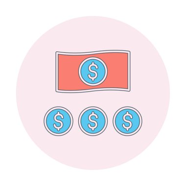 para simgesi, vektör illüstrasyonu basit tasarım