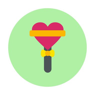 Beyaz arkaplanda lolipop vektör çizimi