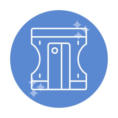 Kalem kalemtıraş simge vektör çizim